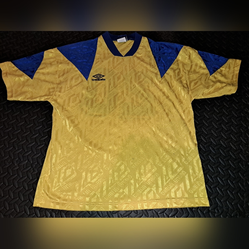 Vintage Umbro soccer jersey